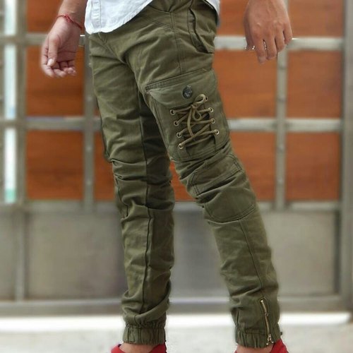 Men's Drawstring Cargo Pants Athletic-Fit 6 Pockets Casual Work Joggers  Sweatpants Lightweight Outdoor Trousers - Walmart.com
